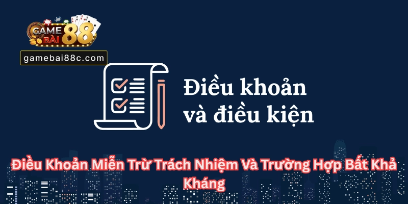 Điều Khoản Và Điều Kiện