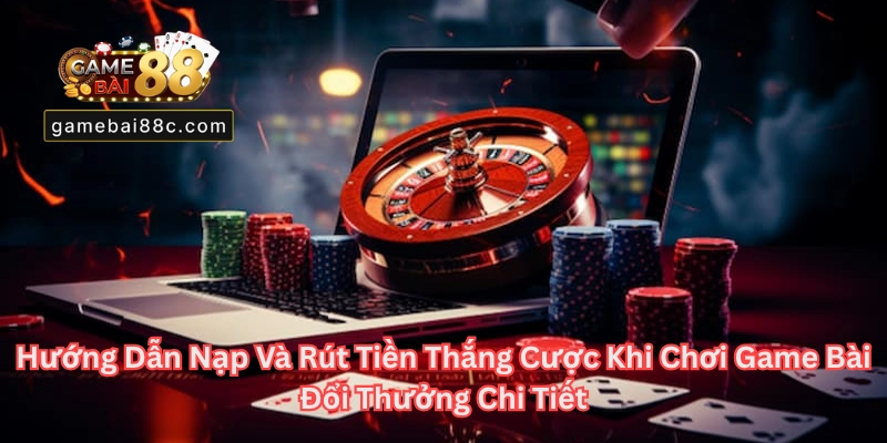 Hướng dẫn Nạp và Rút tiền Thắng Cược Khi chơi game bài đổi thưởng